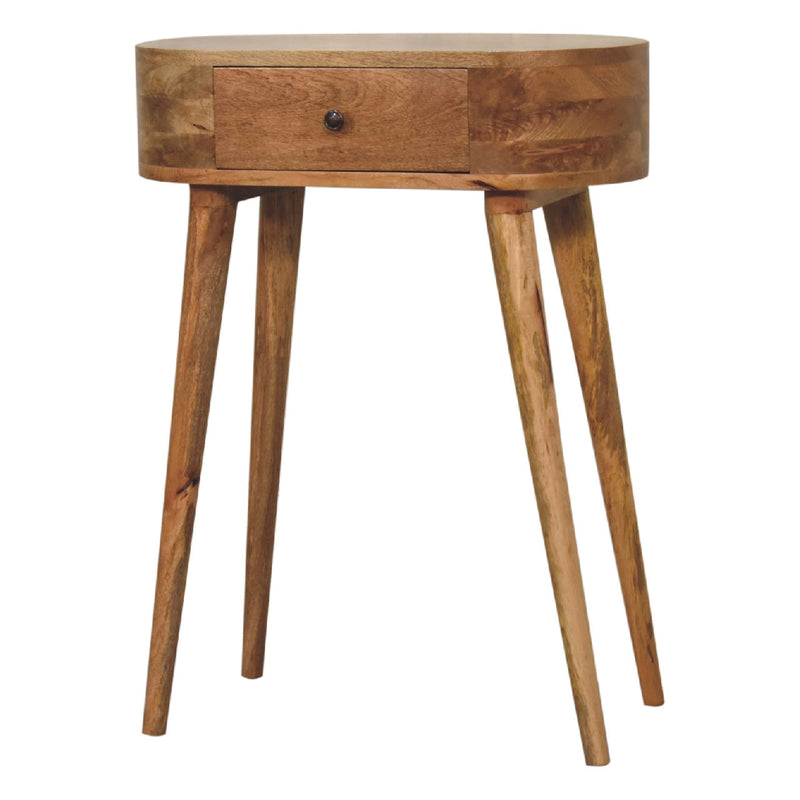 Mini Albion Oak-ish Console Table Artisan