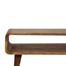 Open Oak-ish Media Unit Artisan