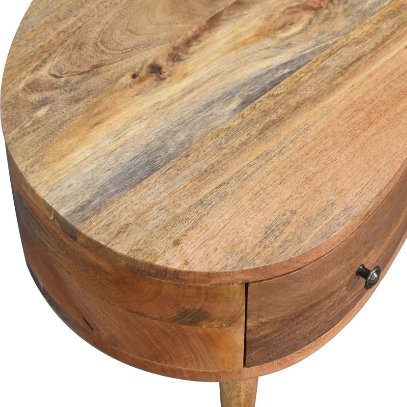 Mini Oak-ish Wave Coffee Table Artisan