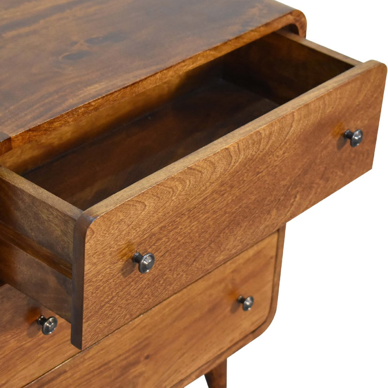 Mini Curved Chestnut Chest Artisan