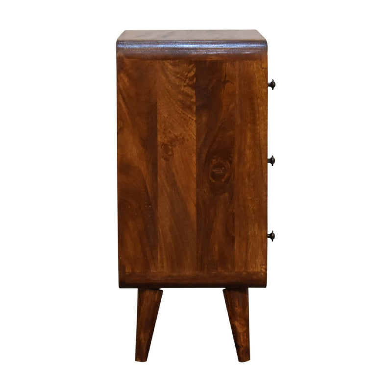 Mini Curved Chestnut Chest Artisan