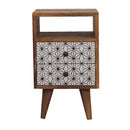 Mini Prima Nightstand with Open Slot