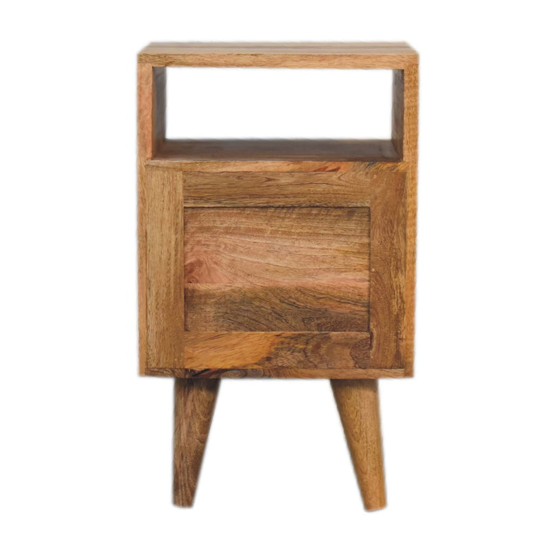 Mini Prima Nightstand with Open Slot
