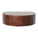 Lunar 1 Drawer Floating nightstand Artisan