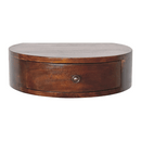 Lunar 1 Drawer Floating nightstand Artisan