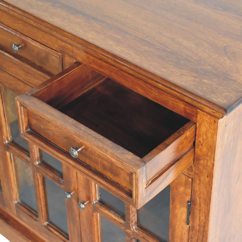 Large Glazed Sideboard Artisan