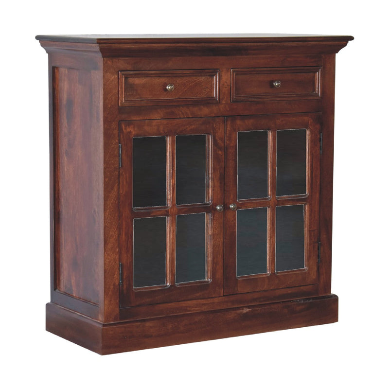 Cherry Glazed Cabinet Artisan