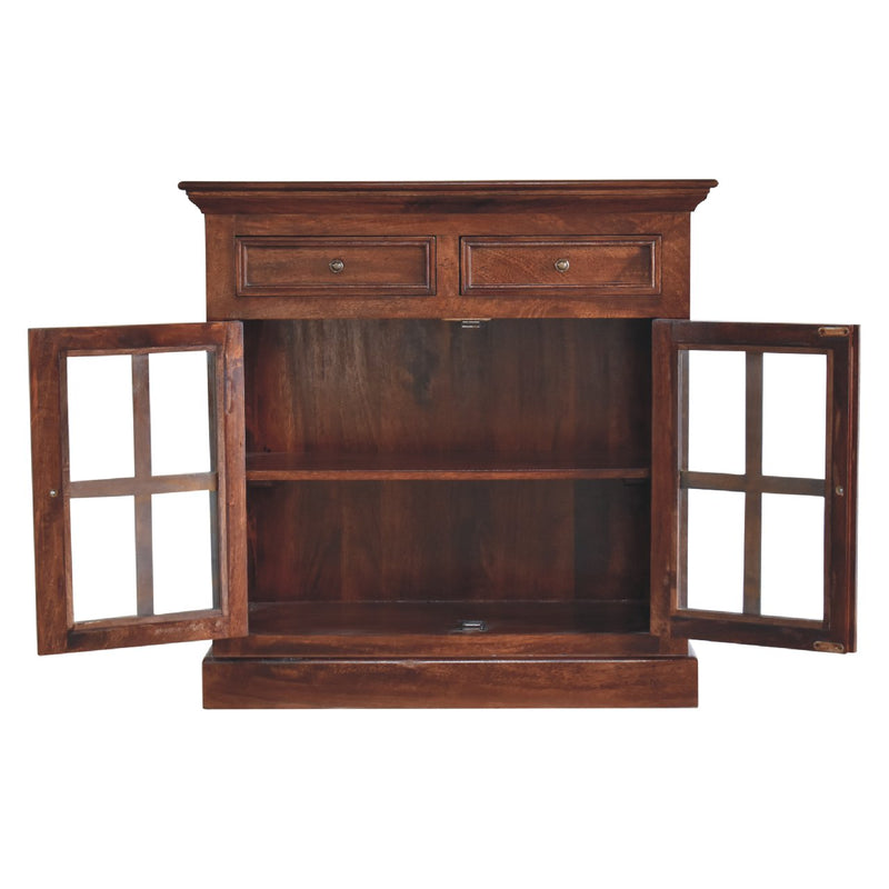 Cherry Glazed Cabinet Artisan