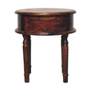 Honey finish Turned Leg Nightstand