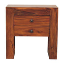 U-Square Honey Nightstand