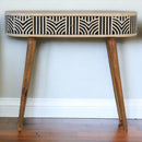 Edessa Bone Inlay Console Table Artisan