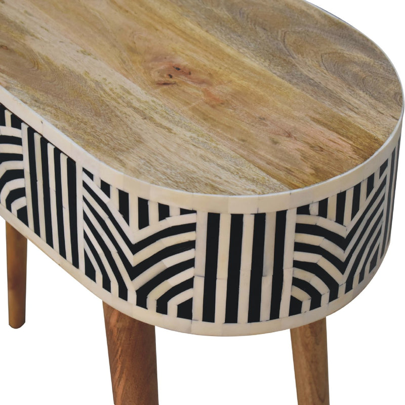 Edessa Bone Inlay Console Table Artisan