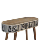 Edessa Bone Inlay Console Table Artisan