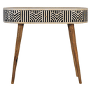 Edessa Bone Inlay Console Table Artisan