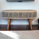 Edessa Bone Inlay Coffee Table Artisan