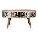 Edessa Bone Inlay Coffee Table Artisan