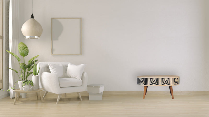 Edessa Bone Inlay Coffee Table Artisan