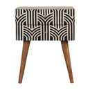 Edessa Bone Inlay nightstand Artisan
