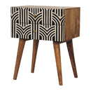 Edessa Bone Inlay nightstand Artisan