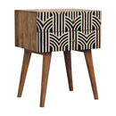 Edessa Bone Inlay nightstand Artisan