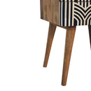 Edessa Bone Inlay nightstand Artisan