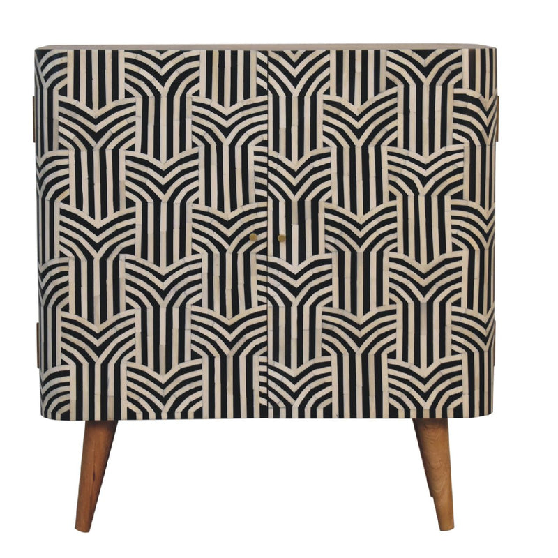 Edessa Bone Inlay Cabinet Artisan