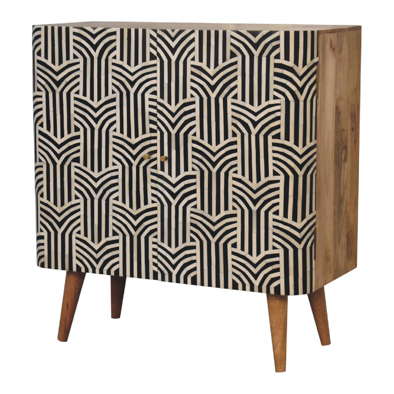 Edessa Bone Inlay Cabinet Artisan