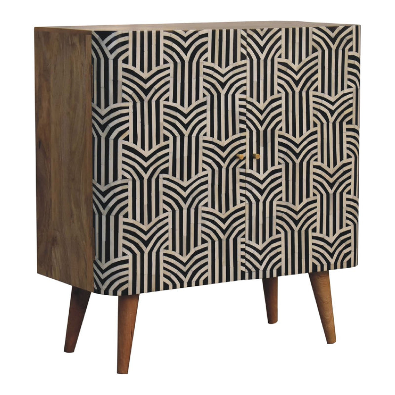 Edessa Bone Inlay Cabinet Artisan