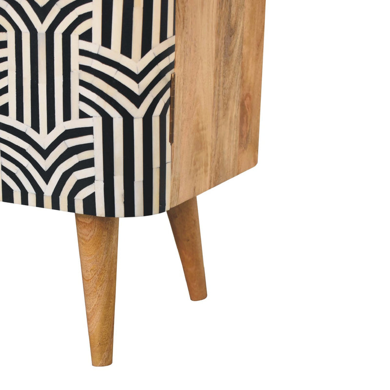 Edessa Bone Inlay Cabinet Artisan