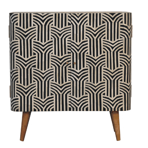Edessa Bone Inlay Cabinet Artisan