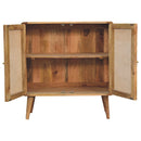 Larrisa Woven Storage Cabinet