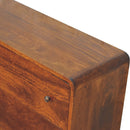 Large Curved Chestnut Chest Artisan