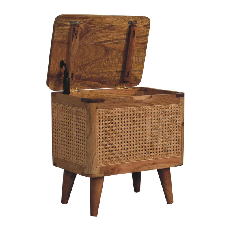 Larissa Lid-up Storage Stool Artisan