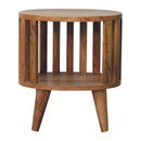 Ariella Single Shelf Nightstand Artisan