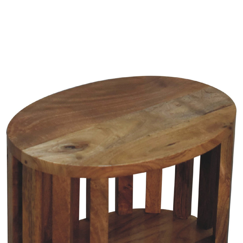 Ariella Single Shelf Nightstand Artisan