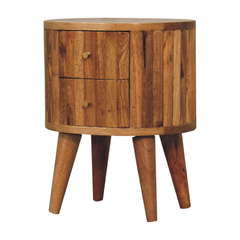 Stripe Nightstand Artisan