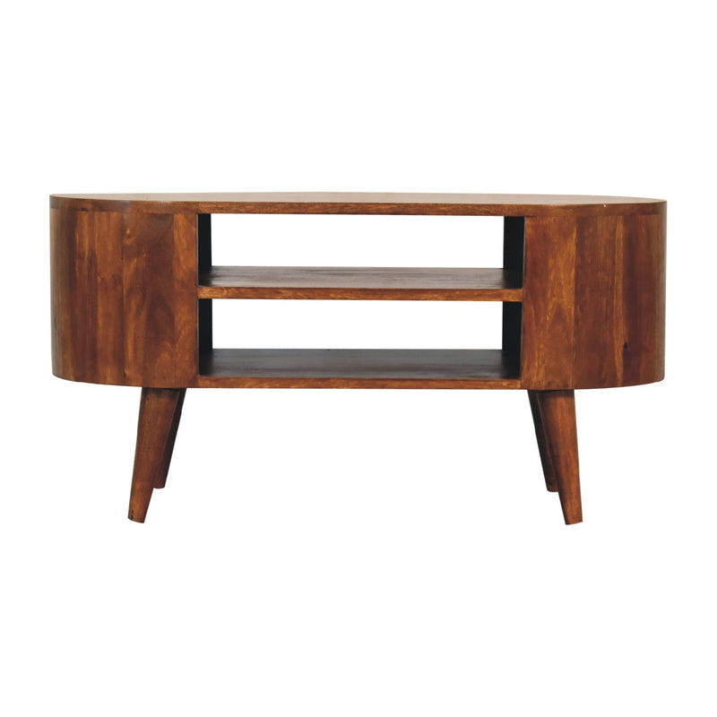 Cortez Chestnut Media Unit Artisan