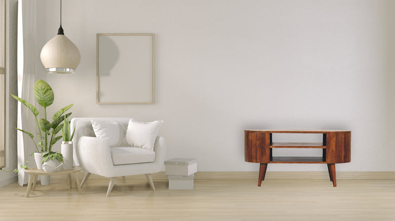 Cortez Chestnut Media Unit Artisan