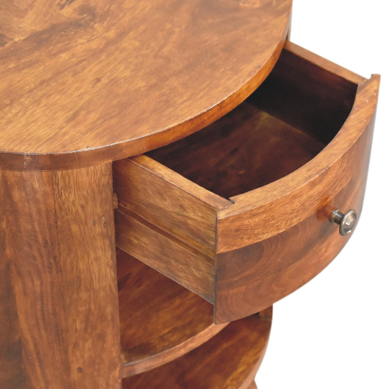 Cortez Chestnut nightstand Artisan