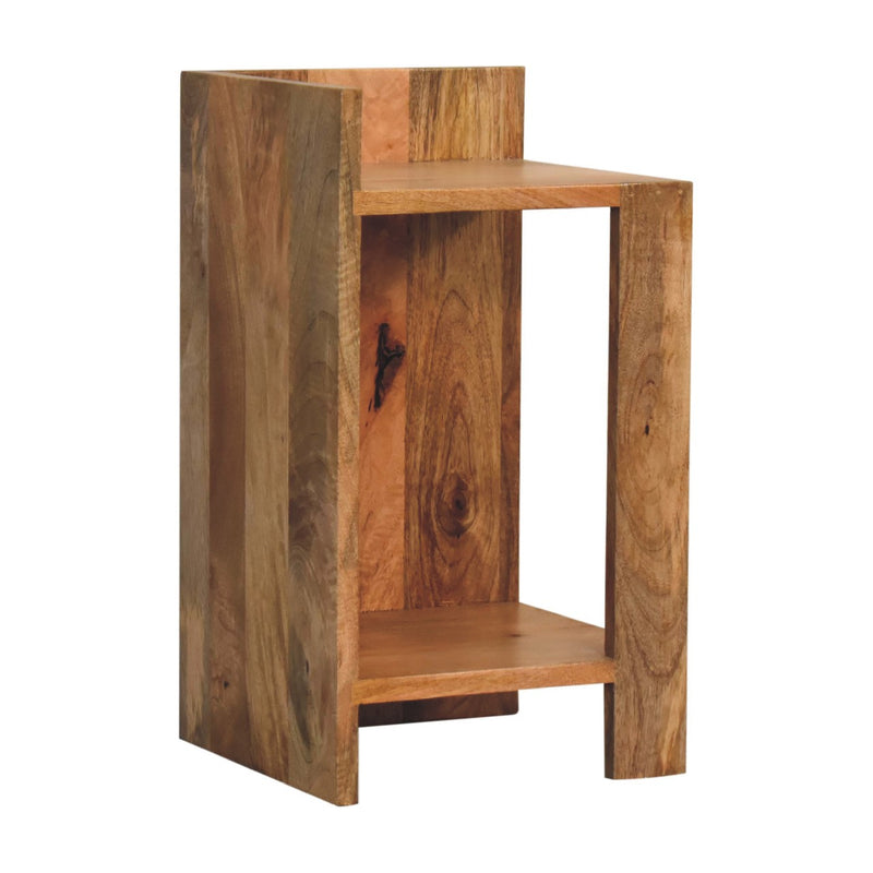 Oak-ish Box Nightstand