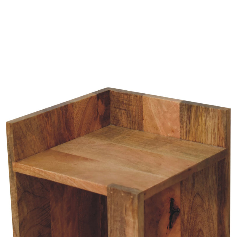 Oak-ish Box Nightstand