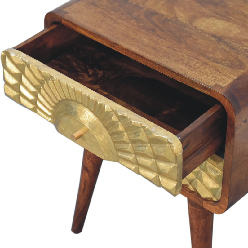 Eden Curved Nightstand