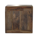 Oak-ish Floating Open Nightstand Artisan