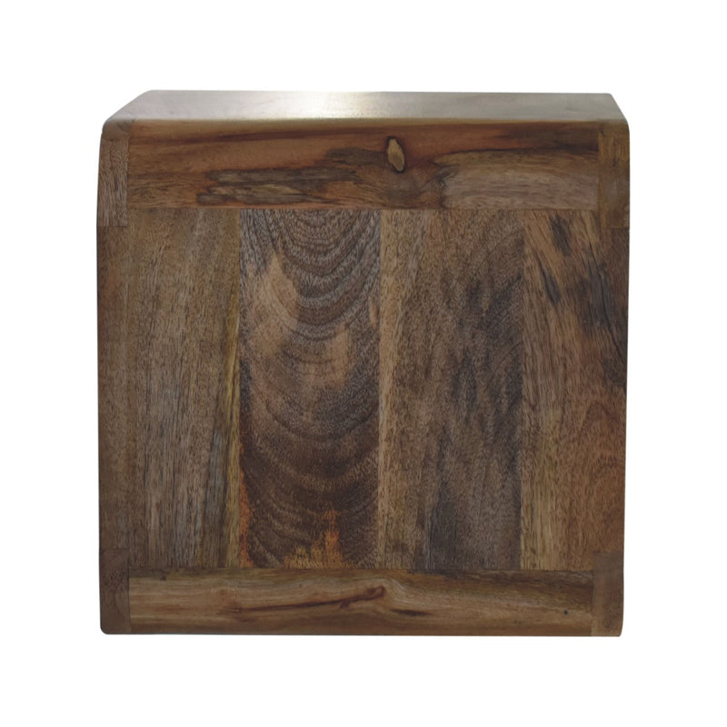 Oak-ish Floating Open Nightstand Artisan