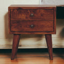Mini Chestnut Modern nightstand Artisan