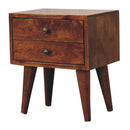 Mini Chestnut Modern nightstand Artisan