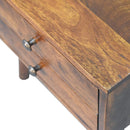 Mini Chestnut Modern nightstand Artisan