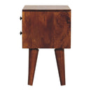Mini Chestnut Modern nightstand Artisan