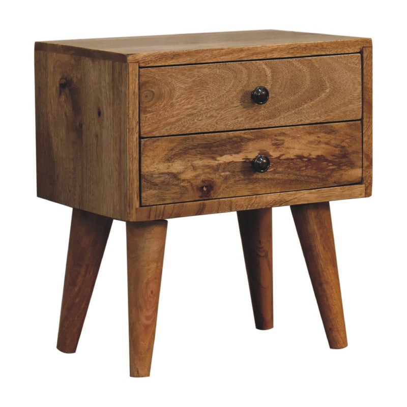 Mini Oak-ish Modern Nightstand