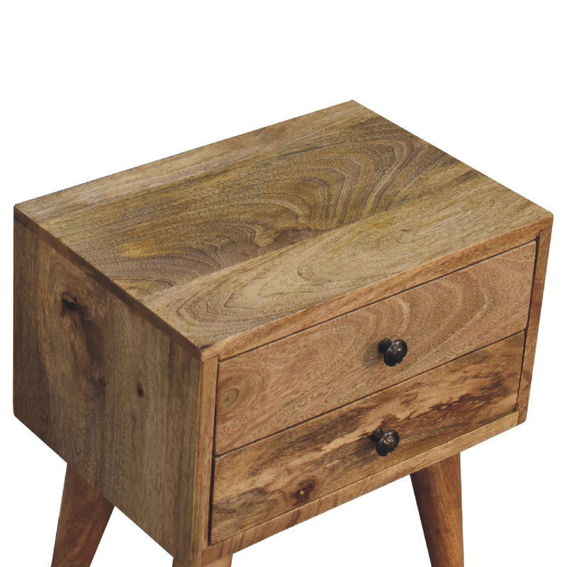 Mini Oak-ish Modern Nightstand